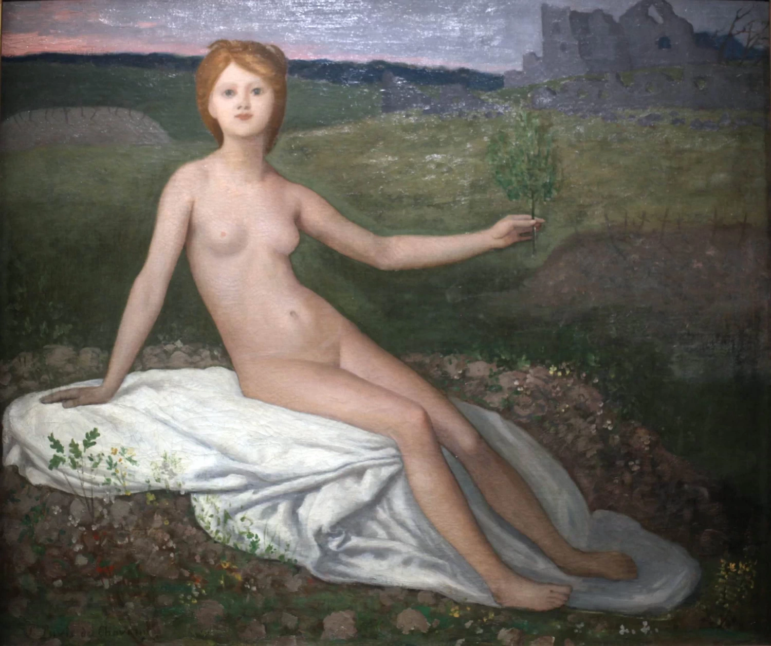 Pierre Puvis de Chavannes - 128, Speranza, Musée d'Orsay, Parigi